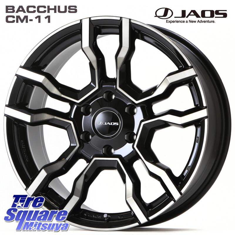 ミシュラン CROSSCLIMATE3 クロスクライメート3 オールシーズンタイヤ 正規 265/50R20 JAOS JAOS BACCHUS CM-11 ジャオス バッカス CM11 20インチ 20 X 8.5J +18 6穴 139.7