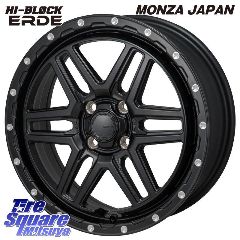 MONZA HI-BLOCK ERDE 16インチ 16 X 6.0J +42 4穴 100 ブリヂストン POTENZA ポテンザ RE-12D TypeA サマータイヤ 205/50R16