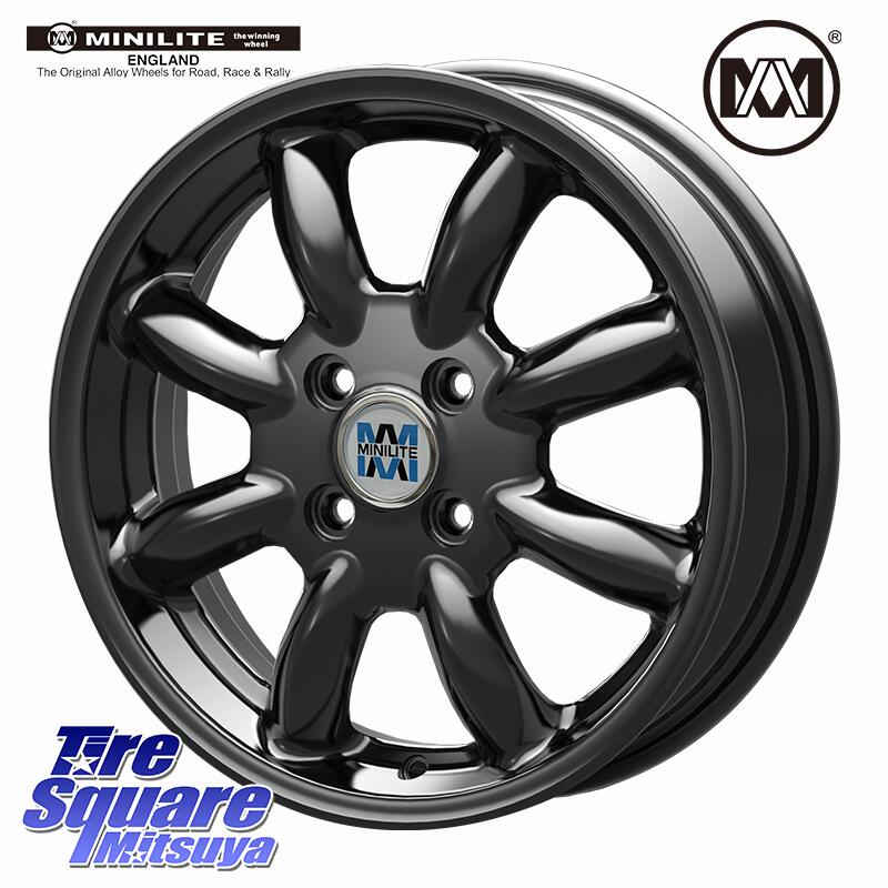 NEXEN WINGUARD ice 2025年製 スタッドレス ミツヤ ネクセン ウィンガードアイス 165/60R14 KOSEI MINILITE ブラック ホイール 14インチ ミニライト 14 X 4.5J +45 4穴 100