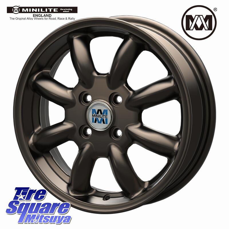 NEXEN WINGUARD ice 2025年製 スタッドレス ミツヤ ネクセン ウィンガードアイス 165/60R14 KOSEI MINILITE ブロンズ ホイール 14インチ ミニライト 14 X 4.5J +45 4穴 100