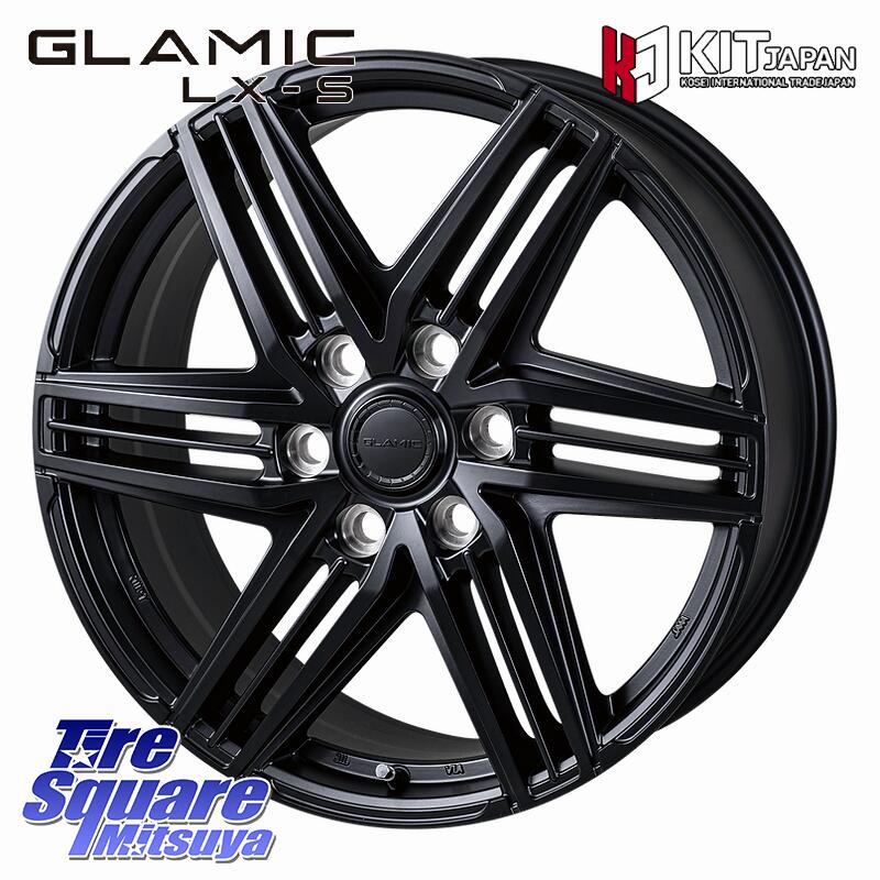 KOSEI GLAMIC LX-S 平座仕様(レクサス・トヨタ専用) ホイール 18インチ 18 X 8.0J(M14) +55 6穴 139.7 ホイールのみ 4本価格 ランクル250 ランクル300|タイヤスクエアミツヤ