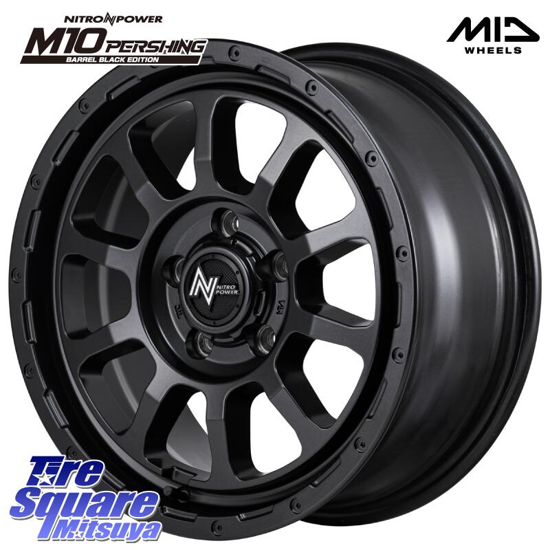 KENDA ケンダ Klever A/T AT KR28 アウトラインホワイトレター サマータイヤ 225/70R16MANARAY NITRO POWER M10 PERSHING S パーシング BARREL BLACK EDITION バレルブラックエディション ホイール 16インチ 16X7.0J 40 5穴 114.3 CX-5 デリカD:5 RAV4 50系 エクリプス｜タイヤスクエアミツヤ