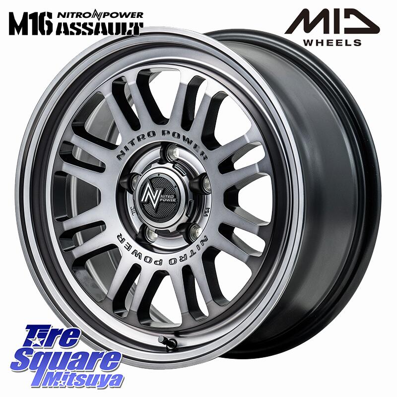 グッドイヤー EfficientGrip Performance エフィシェントグリップ パフォーマンス MO 正規品 新車装着 サマータイヤ 225/50R17MANARAY NITRO POWER M16 ASSAULT ホイール 17インチ 17X7.0J 42 5穴 114.3 WRX-S4(VBH) マークXジオ エアトレック RX-8 MAZDA WRX S4｜タイヤスクエアミツヤ