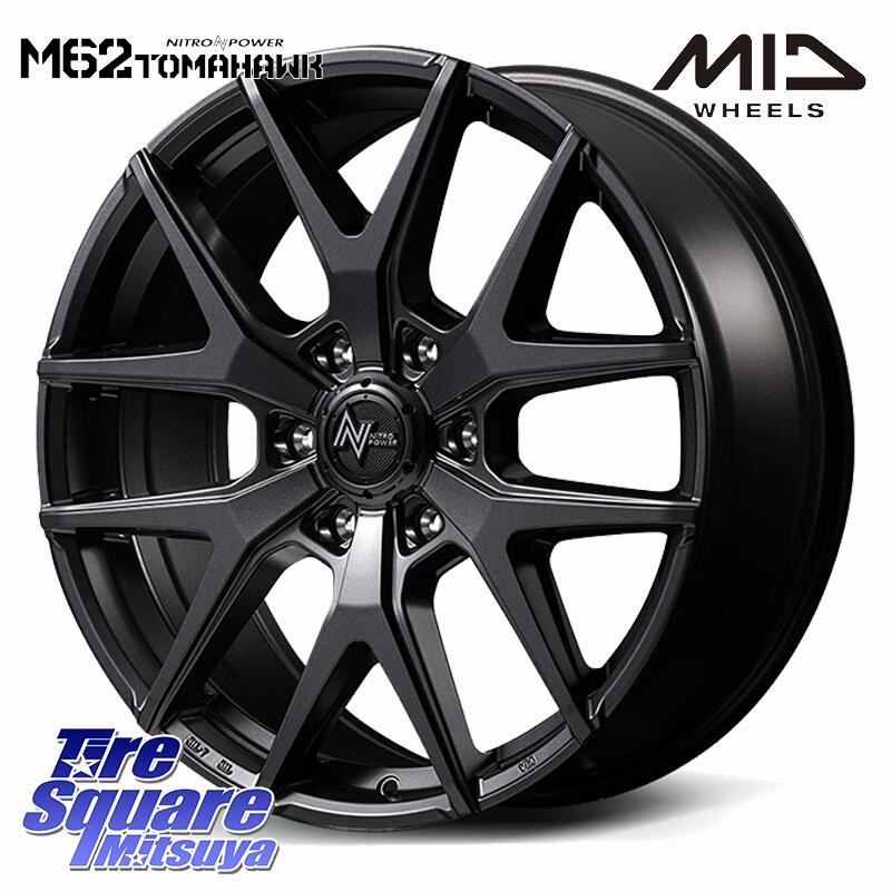 MONSTA TIRE MUD WARRIOR MT M/T ホワイトレター 265/60R18MANARAY NITRO POWER M62 TOMAHAWK ホイール 18インチ 18X8.0J 20 6穴 139.7 GUN226ハイラックス 150系プラド ランクル[FJ] トライトンGSR GUN125ハイラックス Tacoma ランドクルーザー プラド ハイラックス H｜タイヤスクエアミツヤ