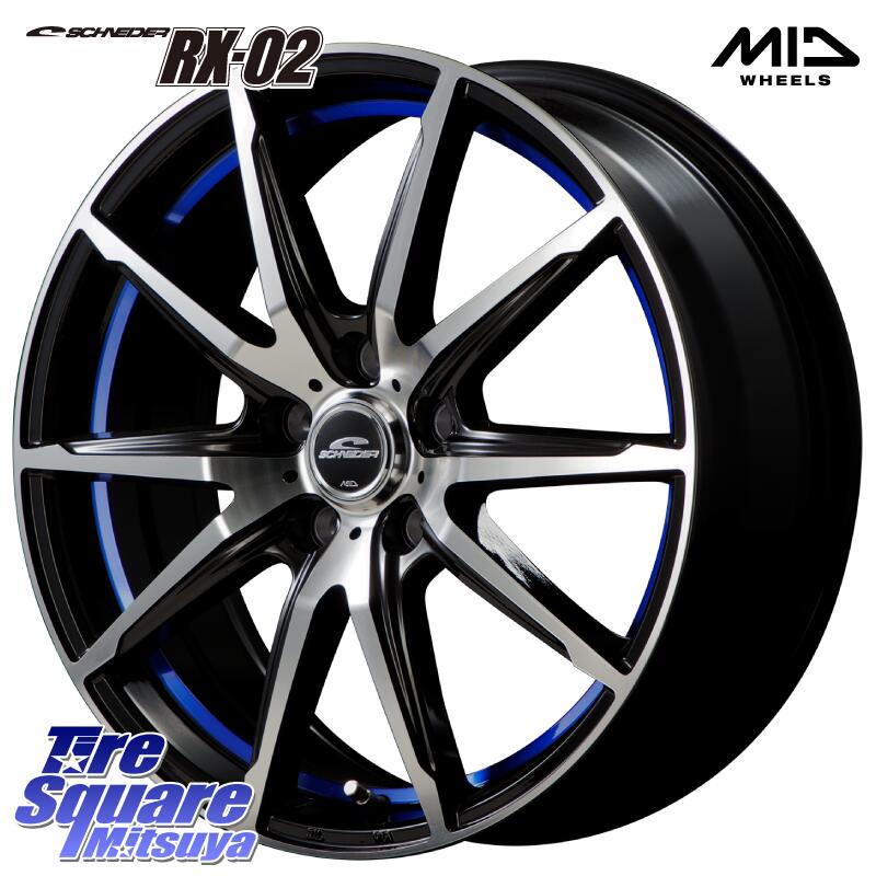 YOKOHAMA R8730 GEOLANDAR CV 4S オールシーズンタイヤ ヨコハマ 235/60R18 MANARAY MID SCHNEIDER シュナイダー RX02 18インチ 18 X 7.0J +48 5穴 114.3