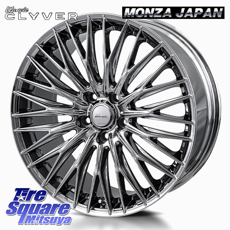 MONZA Warwic CLYVER クライヴァー ホイール 19インチ 19 X 8.0J +50 5穴 114.3 YOKOHAMA R5548 ADVAN APEX V601 ヨコハマ 245/40R19 50系エスティマ