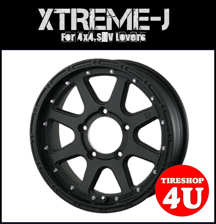 最新品安い 195/80R16 16インチ MLJ エクストリームJ XJ03 5.5J 5.50