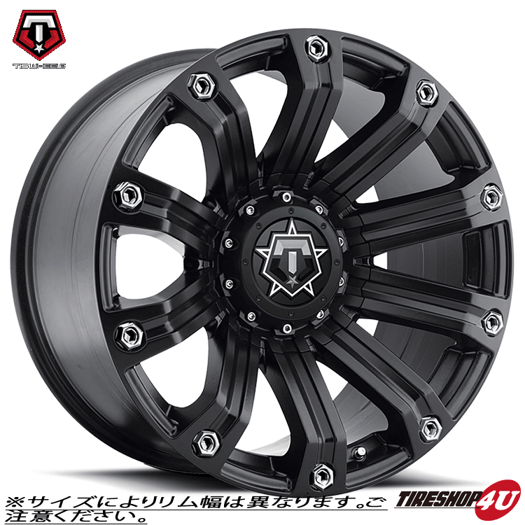 楽天市場】18インチ TIS OFFROAD 534B 18x9.0 5/139 5/150 ET18
