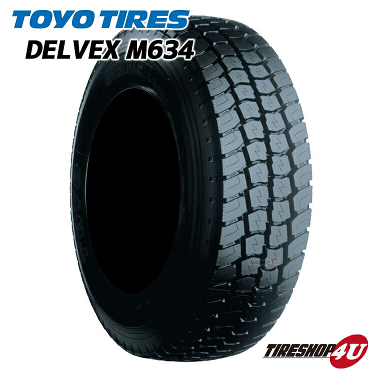 楽天市場】2024年製 送料無料 新品 TOYO DELVEX M634 195/75R15 109 