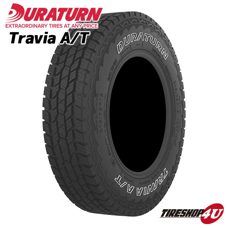 楽天市場】【取付対象】 新品 タイヤ DURATURN TRAVIA A/T 215/75R15