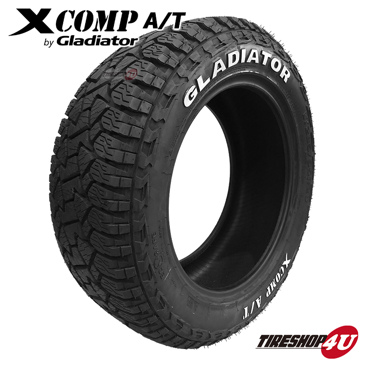 楽天市場】送料無料 GLADIATOR X COMP A/T 33×12.50R20 XCOMP AT