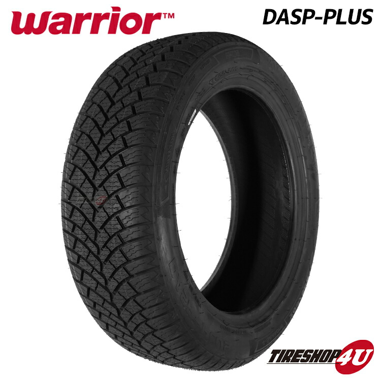 楽天市場 送料無料 新品 Warrior Dasp Plus 215 45r17 91w ウォーリアー ウォーリア Dasp Plus オールシーズン タイヤ サマータイヤ ラジアルタイヤ 単品 1本価格 215 45 17 スタッドレスの代わりに 取付対象 Tire Shop 4u 楽天市場店