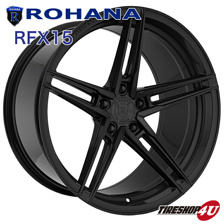 楽天市場】【取付対象】 ROHANA RFX1 20×8.5J 5/114.3 +40