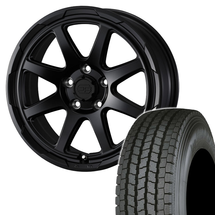 【最大P15倍】WEDS STADTBERGE 16×6.0J 5/139.7 -5 セミマットブラック YOKOHAMA ice GUARD SUV G075 215/70R16 100Qスタッドレスタイヤホイール 4本セット 16インチ 【ジムニーシエラ ノマド JB74W JB43W】|TIRE SHOP 4U 店