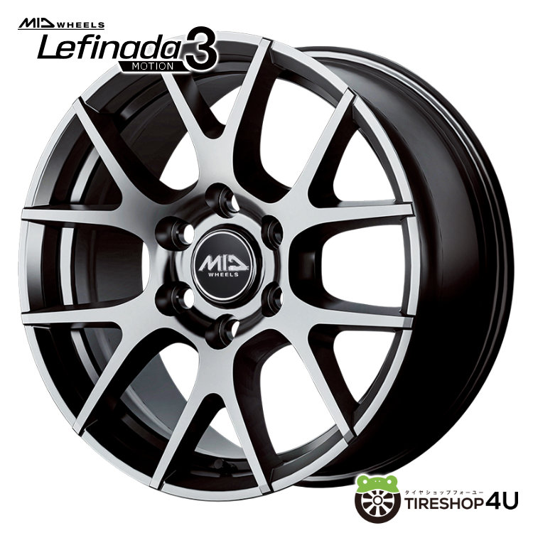 【最大P15倍】18インチ MID MOTION318x8.0 6/139.7 +50 ハイパーメタルコートランドクルーザー(300)専用 φ95ハブセントリック 平座ナット専用サイズ モーション3 新品アルミホイール1本価格MID Wheels マルカ 4本購入で送料無料｜TIRE SHOP 4U 店