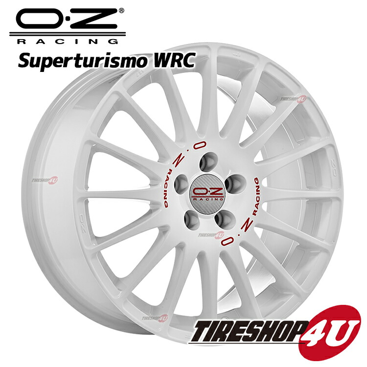 楽天市場】17インチ 17×7j OZ SPORT SUPERTURISMO WRC OZレーシング 