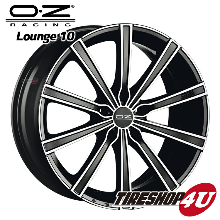 新品アルミホイール1本価格 18インチoz Lounge ラウンジ タイヤ ホイール ピレリ 18 8 0j 5 車用品 112 48mbp マットブラックポリッシュ 10 Vw Audi Tire Shop 4u 店イタリアの名門ホイールブランド Oz Racing