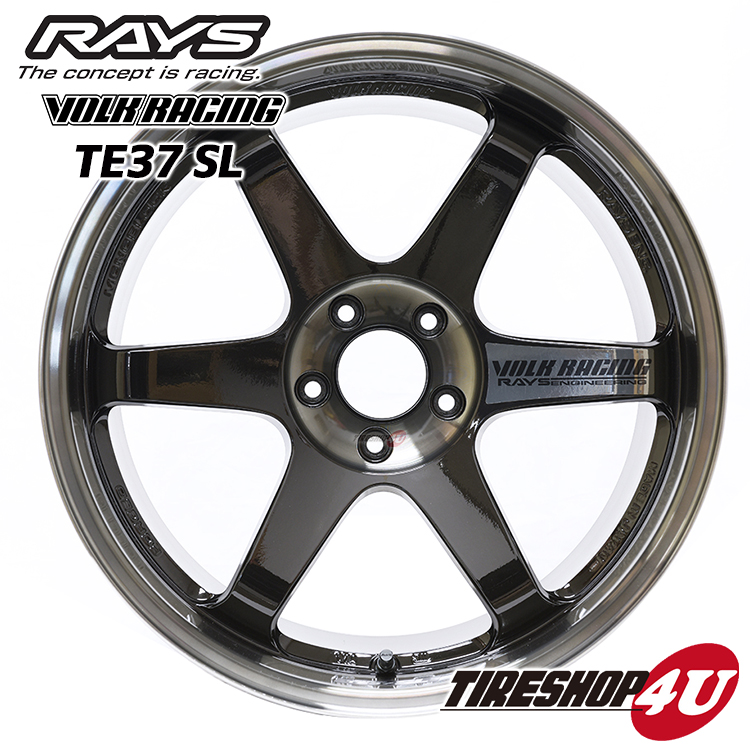 18 Inches Of Rays Volk Racing Te37sl 18 X 110j 51143 18pw Presto Double Black レイズボルクレーシング Te37sl Forging New Article Aluminum Wheel One Prices