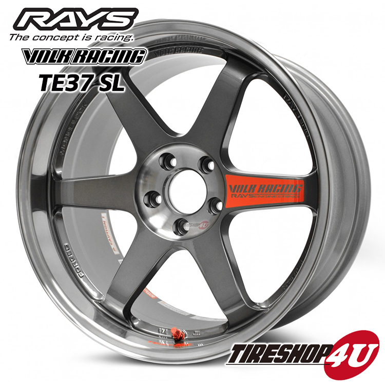 18 Inches Of Rays Volk Racing Te37sl 18 X 105j 51143 15pg プレスドグラファイト レイズボルクレーシング Te37sl Forging New Article Aluminum Wheel One Prices