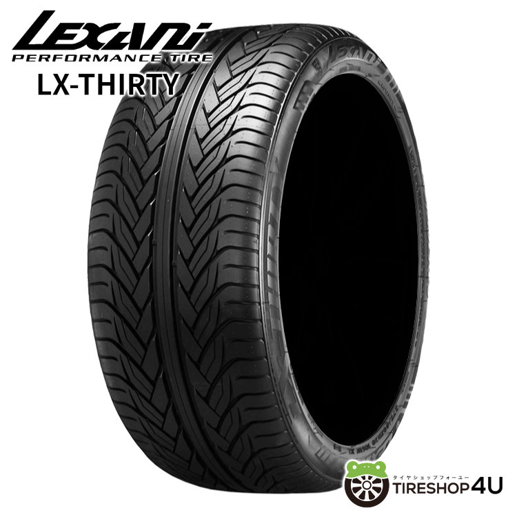 楽天市場】2024年製 送料無料 新品 LEXANI LX-THIRTY 295/25R28 103W XLレクサーニ エルエックス サーティ サマー タイヤ ラジアルタイヤ 単品 1本価格 トラクション性能 耐摩耗性 グリップ 295/25-28 28インチ : TIRE SHOP 4U 楽天市場店