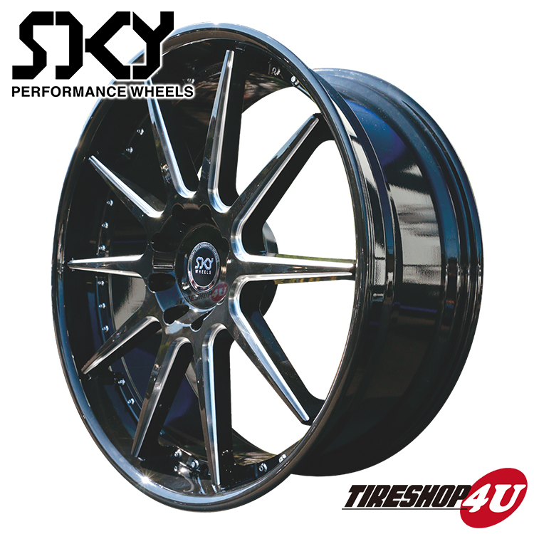 楽天市場 24インチ Sky Performance Wheels 24 10 0j 5 150 40 ブラック スカイ パフォーマンス ホイール 当社指定輸入タイヤ 305 35r24 新品タイヤホイールセット4本価格 ランクル Lx570 Tire Shop 4u 楽天市場店