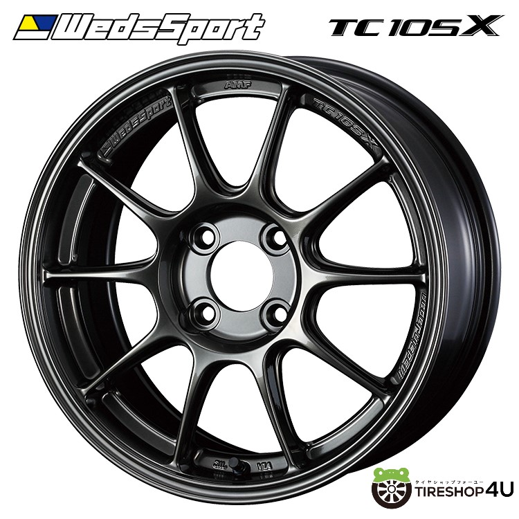 チエ 16点セット 楽天市場】【最大P15倍】 16インチ WEDS WedsSport TC105X 16x7.5J 4