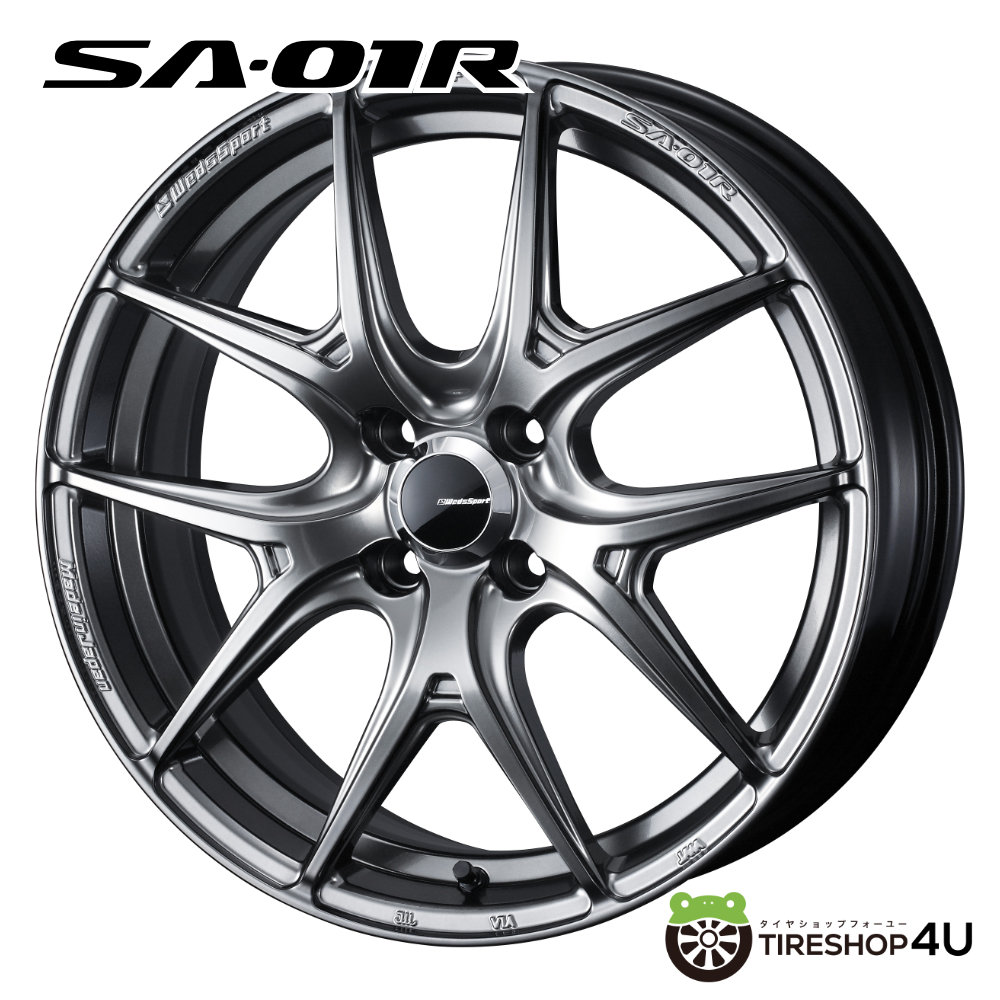 weds SA-90 14インチ 6J+334穴PCD100 ４本セット WEDS ホイール4本セット Weds ウェッズ WedsSport ウェッズ
