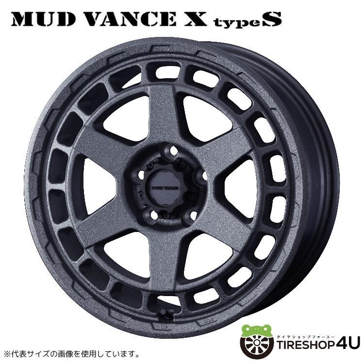 【最大P15倍】17インチ WEDS ADVENTURE MUD VANCE X TYPE S 17x7.0J 5/114.3 +38 FLGウェッズアドベンチャー マッドヴァンス XタイプS フリントグレイデリカD:5 RAV4 エクストレイル T32 他SUV新品アルミホイール1本価格 [4本購入で送料無料]｜TIRE SHOP 4U 店 28,390円