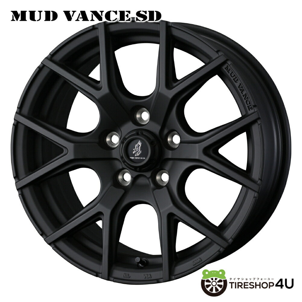 楽天市場】【最大P25倍】16インチ WEDS ADVENTURE MUD VANCE SD 16x8