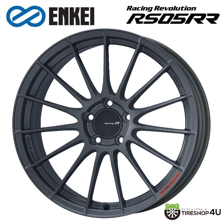 【最大P25倍】19インチ ENKEI Racing Revolution RS05RR 19x11.0J 5/114.3 +16 Matte Dark Gunmetallic エンケイ レーシングレボリューション RS05RR マットダークガンメタリック 新品アルミホイール1本価格 [4本購入で送料無料]