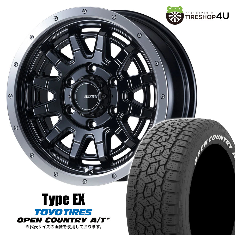 楽天市場】【取付対象】ESSEX Type EX ESSEX-EX 15×6.0J 6/139.7 33