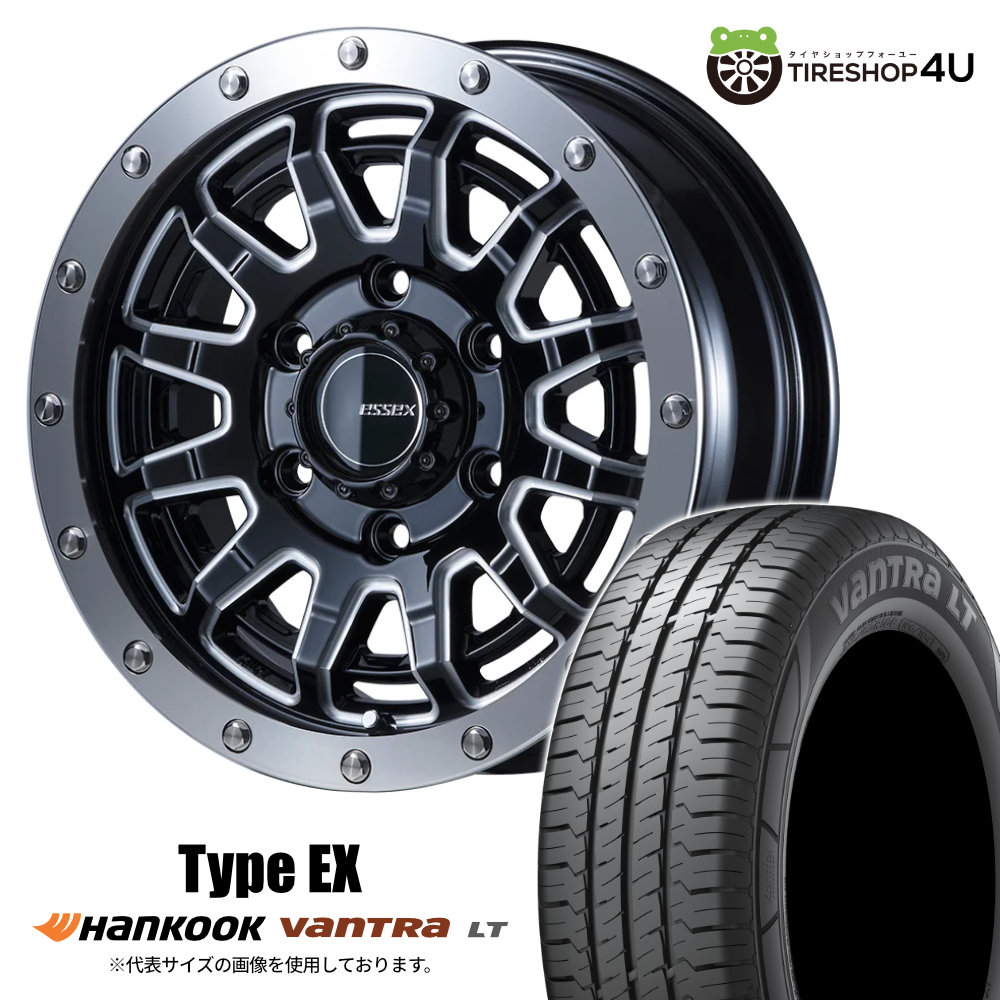 楽天市場】【取付対象】ESSEX Type EX ESSEX-EX 15×6.0J 6/139.7