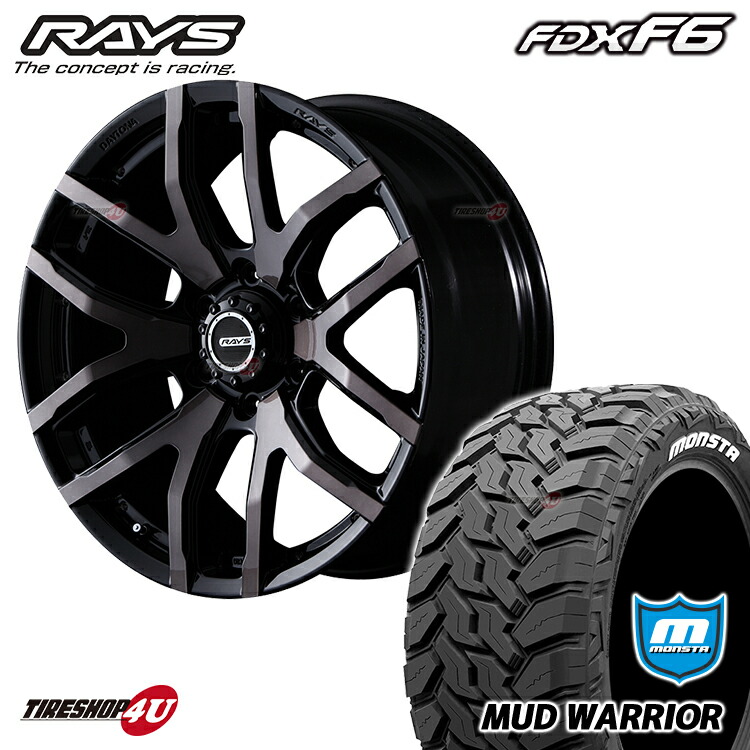 楽天市場】RAYS TEAM DAYTONA FDX F6 18X8.0J 6/139.7 +20 8J KZ