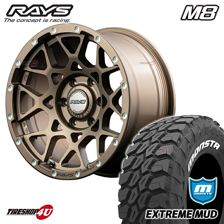 超美品　RAYS TEAM DAYTONA 4本　タイヤ　ホイール　17インチ TEAM DAYTONA ホイール4本セット RAYS FDX (SB) 17インチ 6.5J