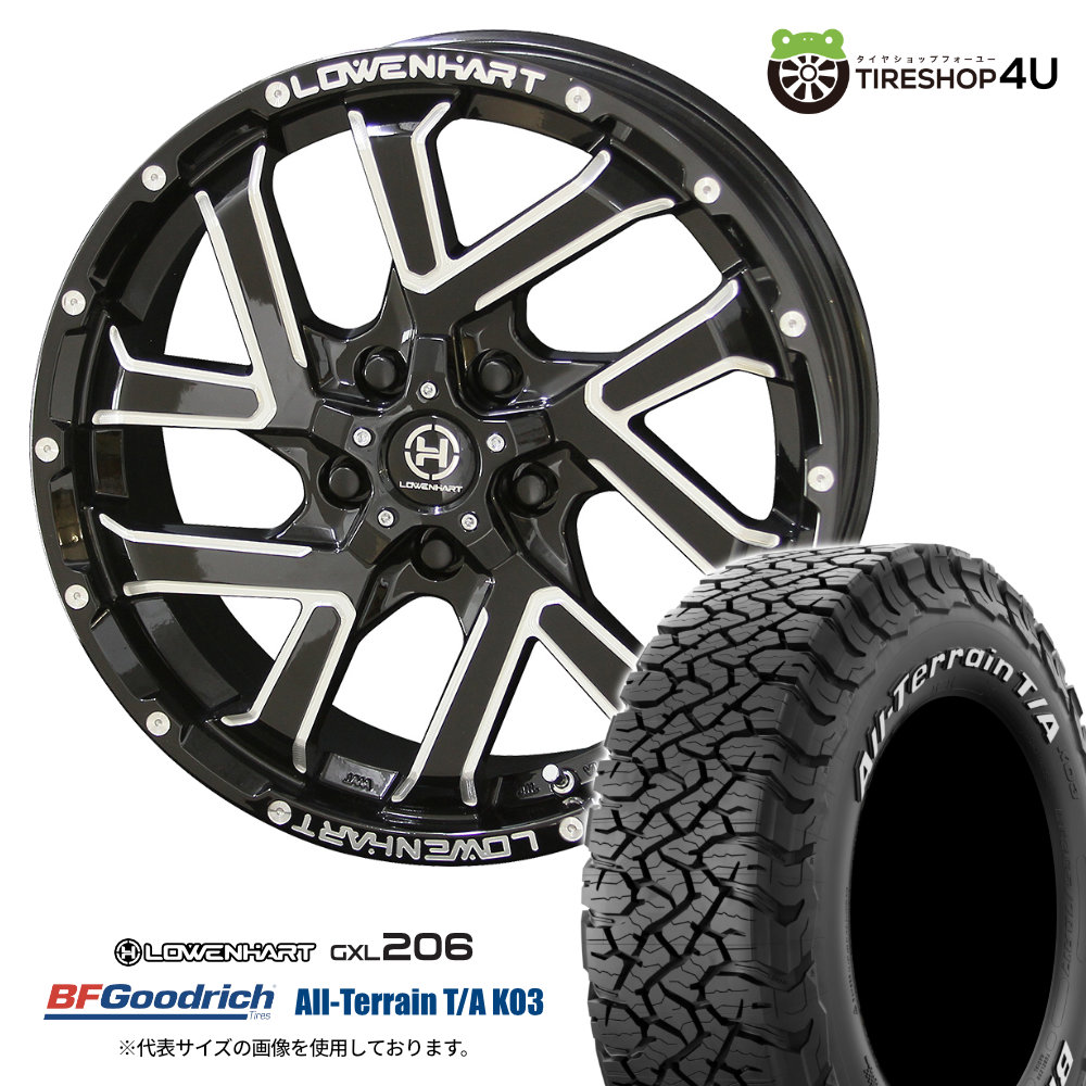 楽天市場】【取付対象】Lowenhart GXL206 16×7.0J 5/114.3 38 GBM