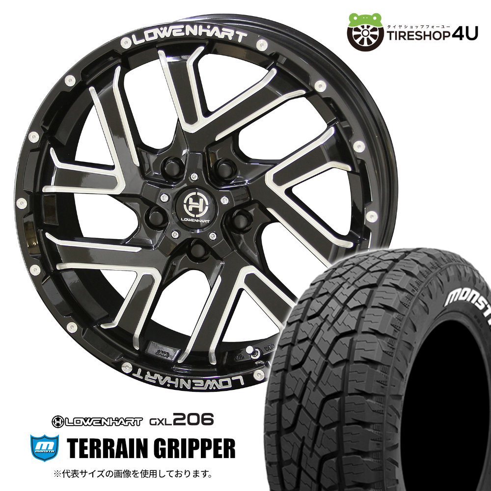 楽天市場】【取付対象】 LOWENHART GXL206 17x8.0J 6/139.7 +20