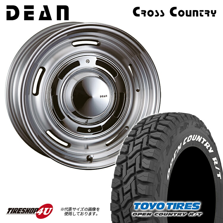 楽天市場】DEAN CROSS COUNTRY 16X6.0J 5/139.7 -5 6J マット