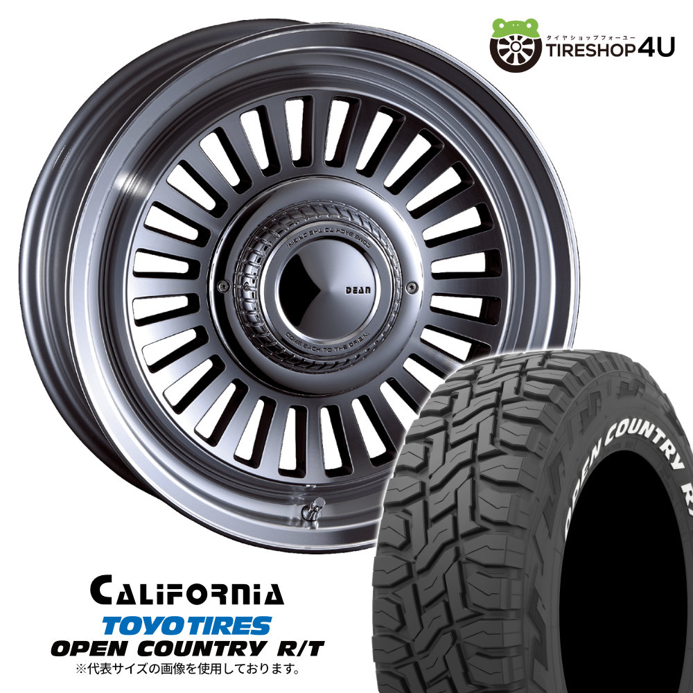 ④CRIMSON／ ディーン／ カリフォルニア タイヤホイールセット 17インチ 楽天市場】【取付対象】 CRIMSON DEAN CALIFORNIA 17×7.5J 6/139.7 +20