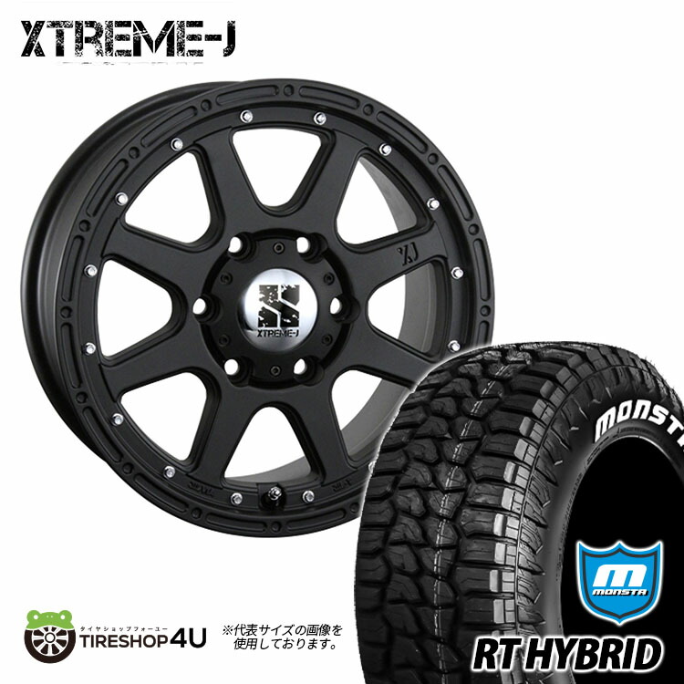 BF Goodrich＋ホイールXTREME-J XJ04 4本セット Amazon | タイヤホイール4本セット MLJ XTREME-J XJ04 16×6.5J 6