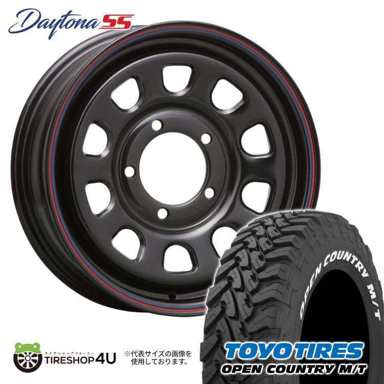TOYO OPEN COUNTRY 16インチタイヤ・デイトナホイール OPEN COUNTRY 新品 16インチ タイヤホイール4本セット トーヨー