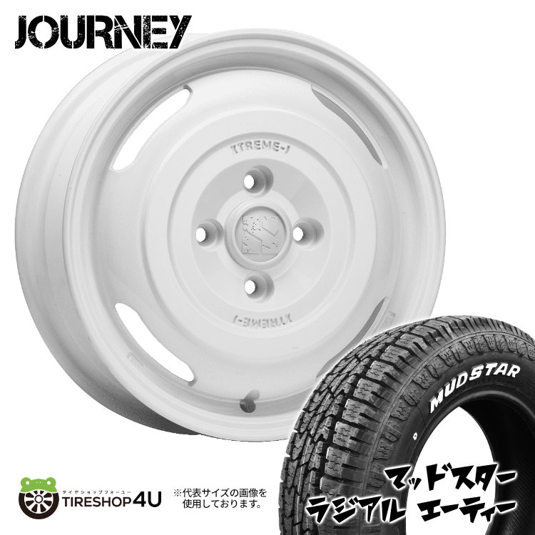 楽天市場】【取付対象】MLJ XTREME-J JOURNEY 14×4.5J 4/100 +43