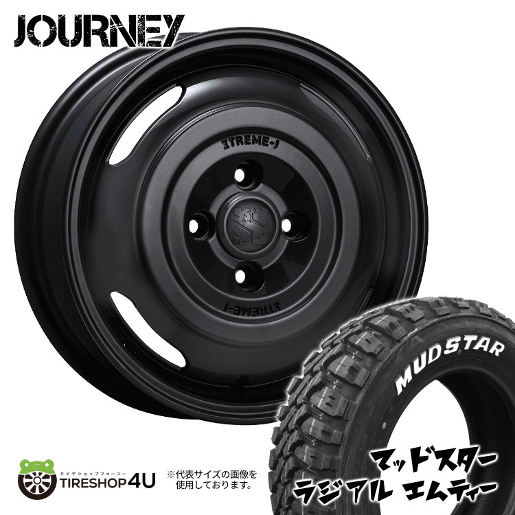 楽天市場】【取付対象】MLJ XTREME-J JOURNEY 14×4.5J 4/100 +43