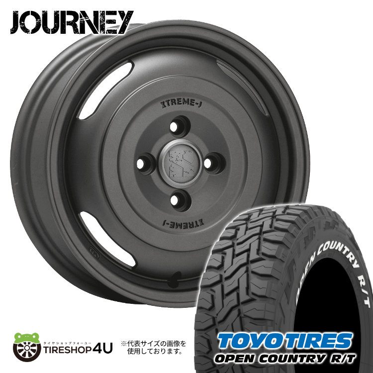 XTREME-J 14インチ MUDSTAR RADIAL A/T 美品 Amazon | タイヤホイール4本セット MLJ XTREME-J 14×4.5J 4/100