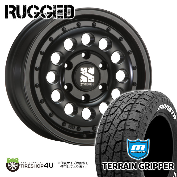 モンスタRTハイブリッド215/65R16タイヤホイールセット‼️キャラバン等 MONSTA TYRES 送料無料 215/65R16 モンスタタイヤ RT