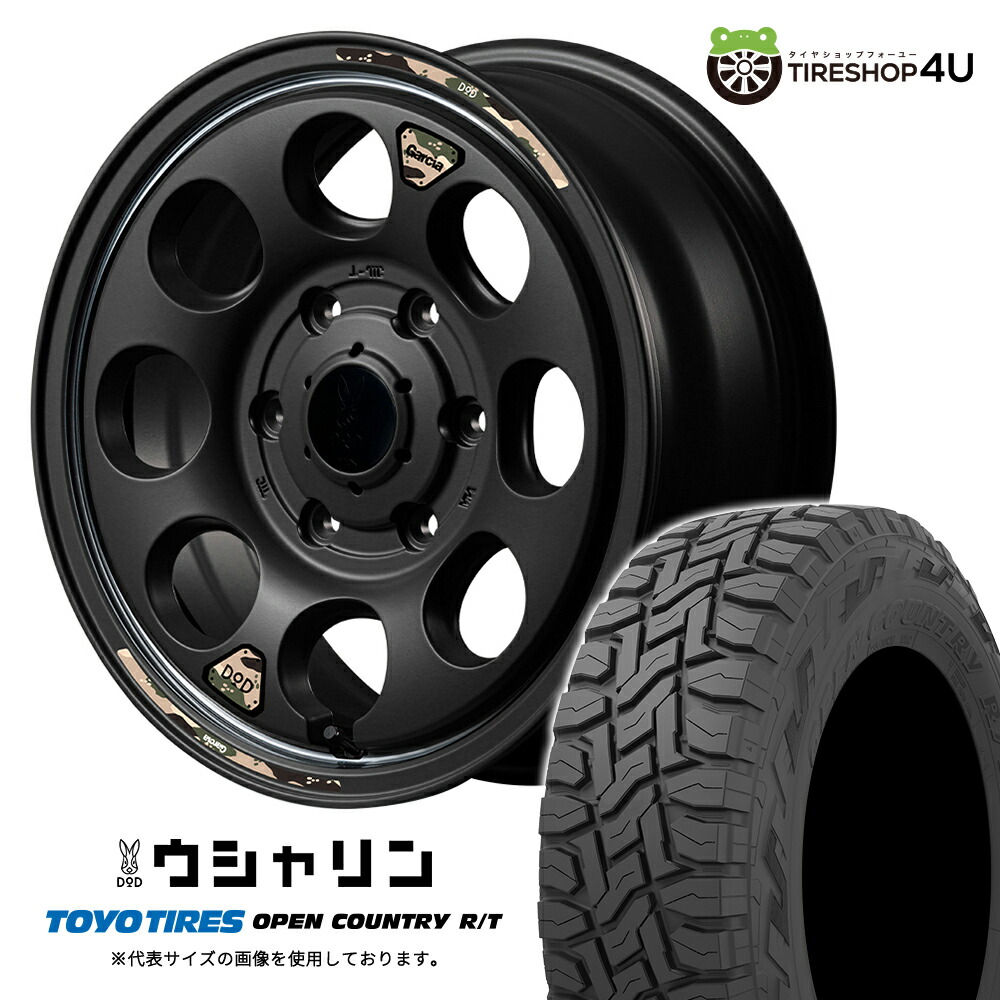 楽天市場】【取付対象】 MID WHEELS x DOD ウシャリン 16×6.0J 5