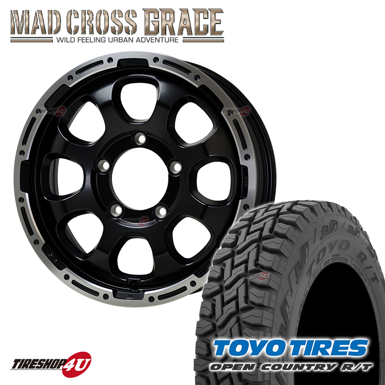 実物 4本セット MUD VANCE 06 マッドヴァンス 16x5.5J 5 139.7 22