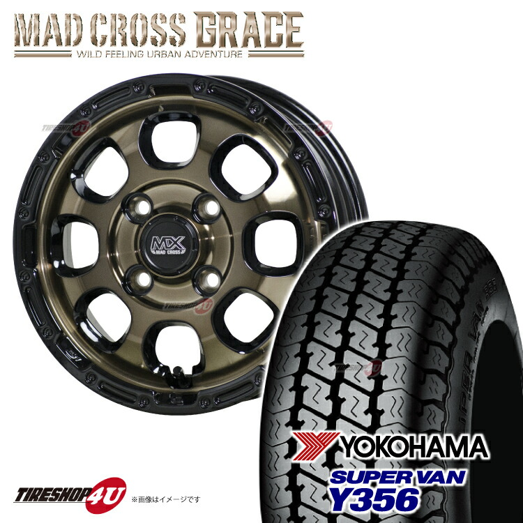 【楽天市場】【取付対象】 MAD CROSS GRACE 12x4.00B 4/100 + 