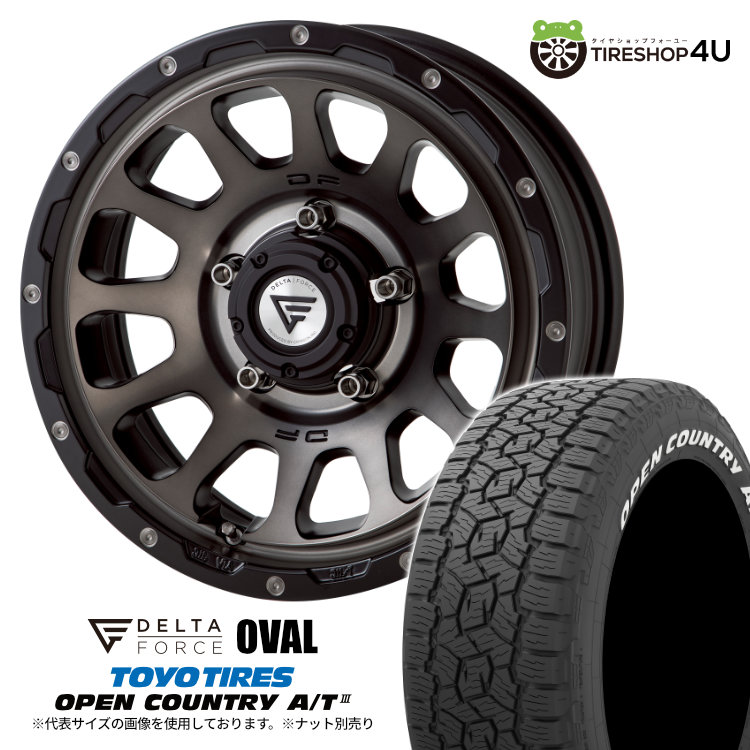 楽天市場】【取付対象】 DELTA FORCE OVAL 16×5.5J 5/139.7 20 MSP