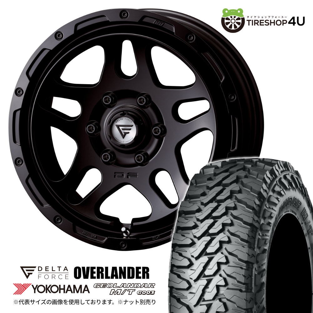 楽天市場】【取付対象】 DELTA FORCE OVERLANDER 18×8.0J 6