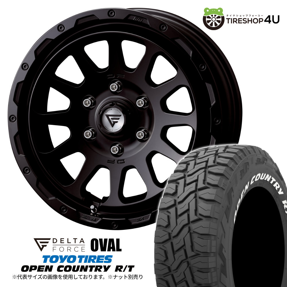 楽天市場】【取付対象】 DELTA FORCE OVAL 18×8.0J 6/139.7 52